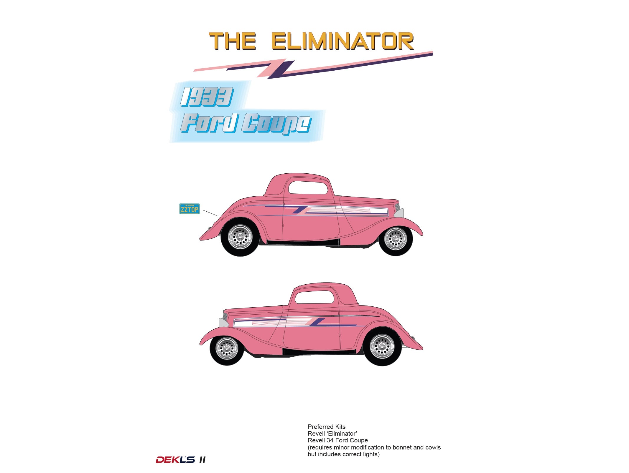 1/25 '33 Ford Coupe - Eliminator | DEKL's Shop