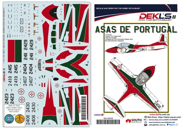 Decals - Sud Alouette III - Rotores Portugal Aerobatic Team